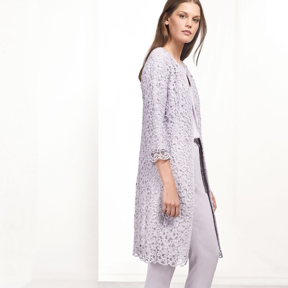 St. John Collection Gita Guipure Lace Topper - Picture 2 of 12